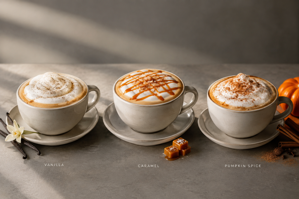 Cappuccino Flavor Variations