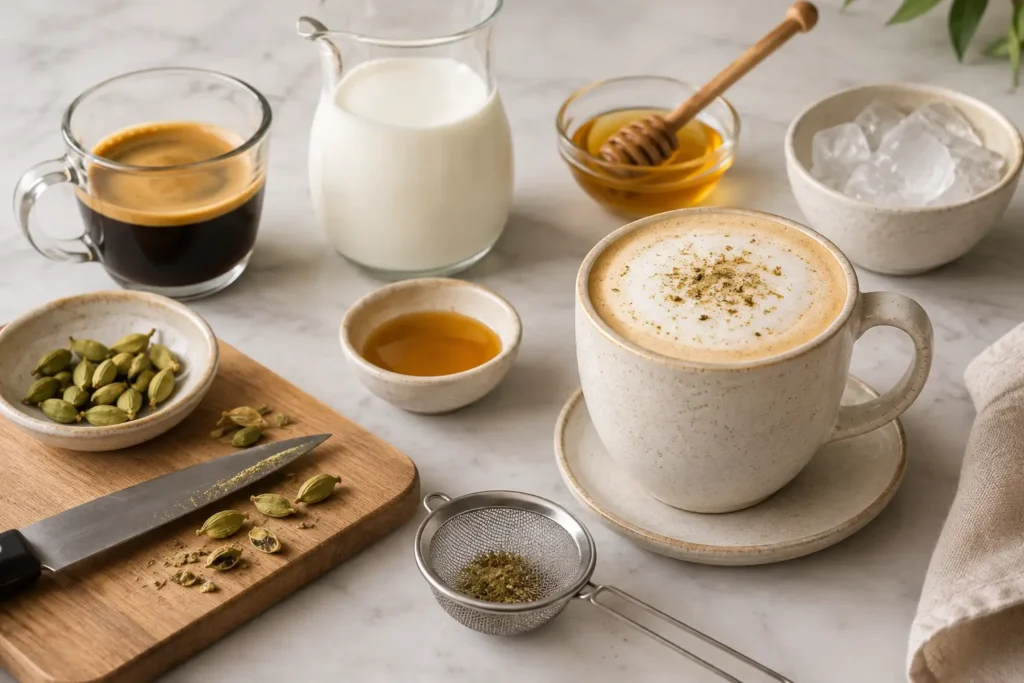 Make a Cardamom Latte at Home