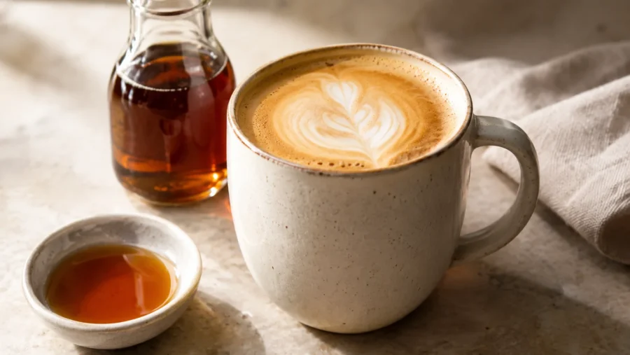 Maple Latte: How to Make It Hot or Iced at Home