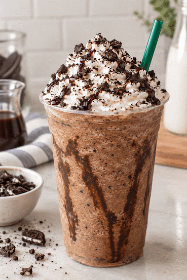 Mocha Cookie Crumble Frappuccino Starbucks Recipe